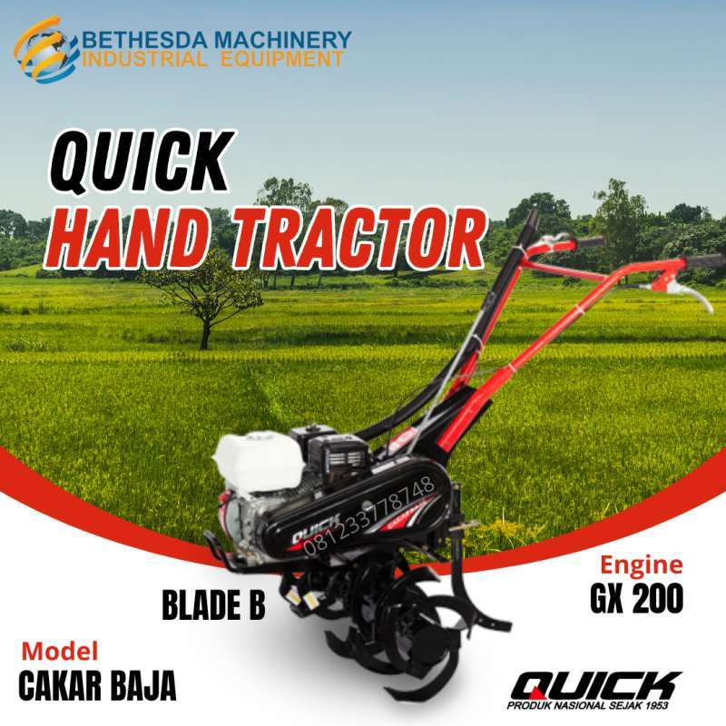 Mesin Cakar Baja Quick